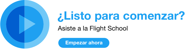 Empieza con Twitter Flight School