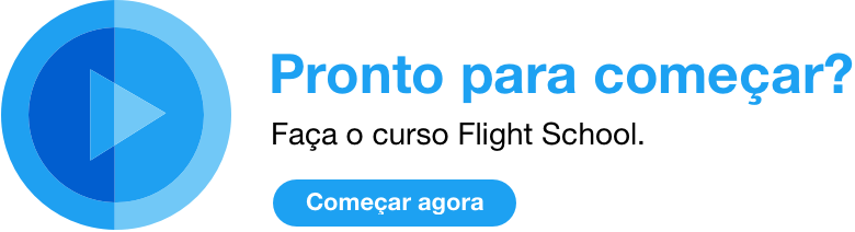 Comece a usar o Twitter Flight School