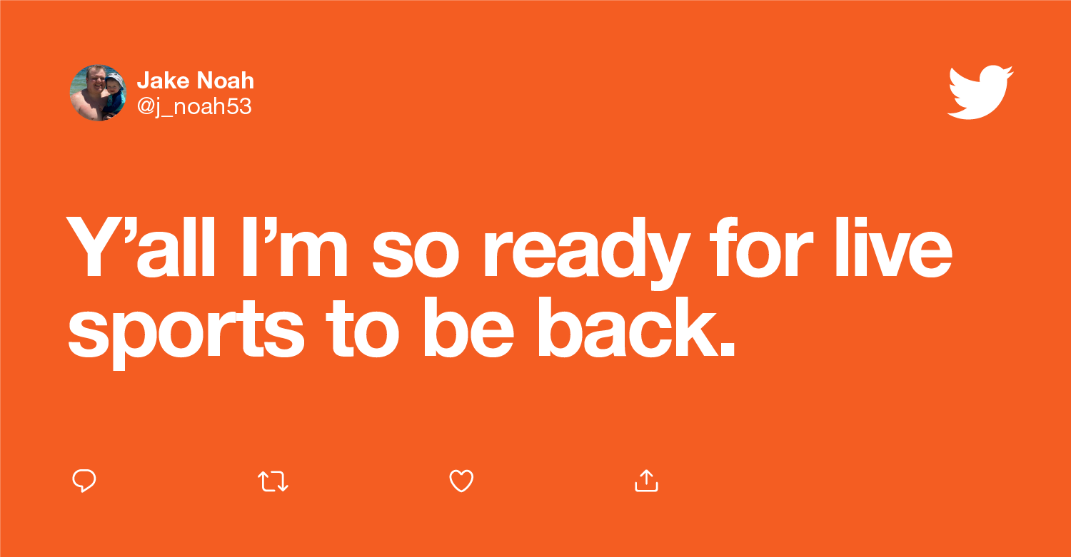 Tweet about sports from @j_noah53